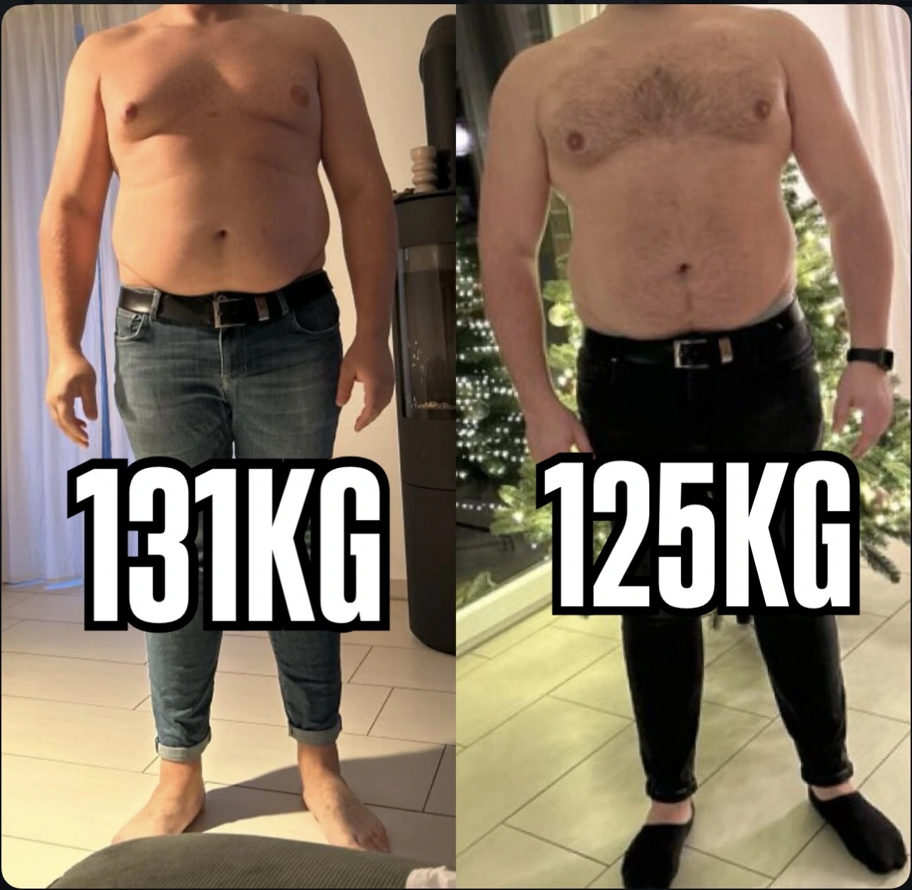 Transformation 131KG zu 125KG